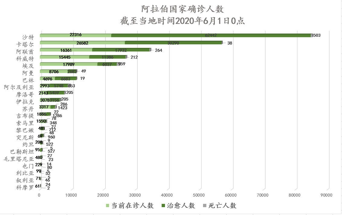 【我们与你们同在】 阿拉伯国家新冠病毒疫情观察(第