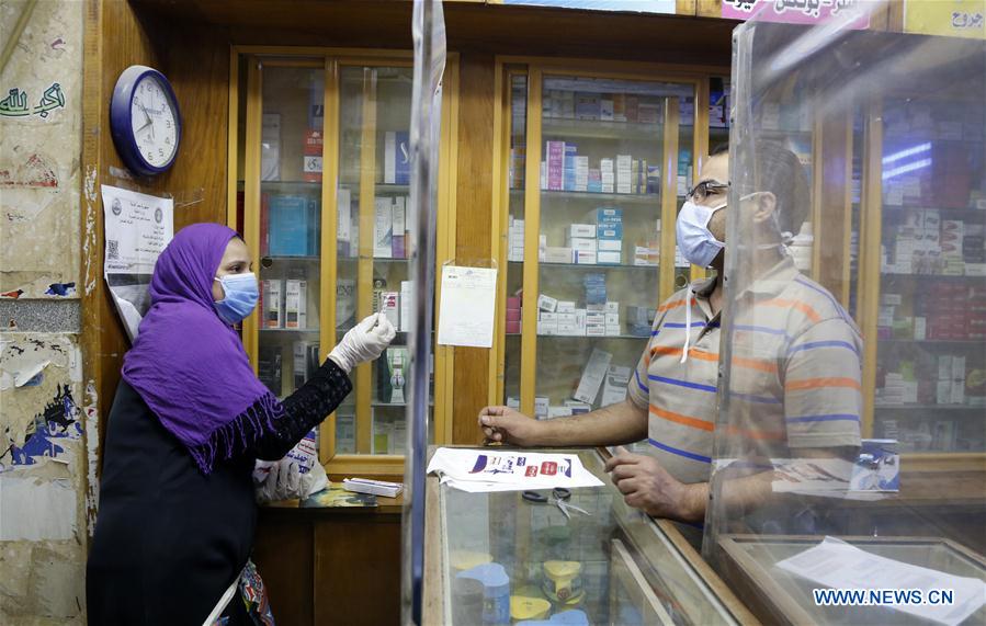 EGYPT-CAIRO-PHARMACY-COVID-19