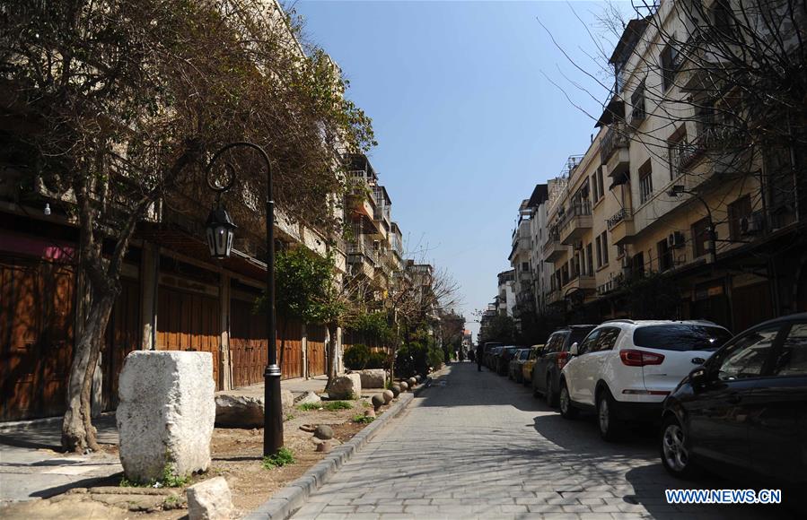 SYRIA-DAMASCUS-SHOPS-CLOSURE-COVID-19