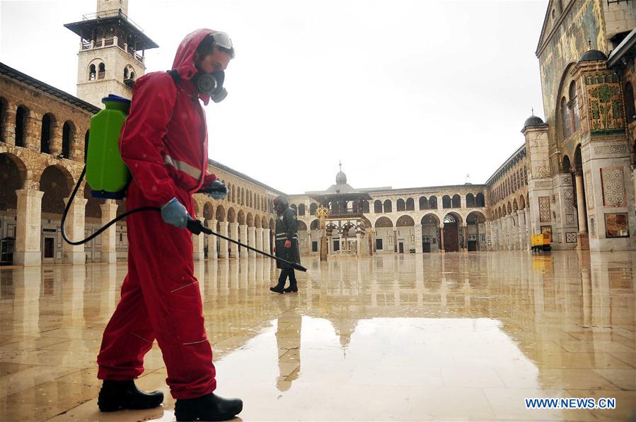 SYRIA-DAMASCUS-CLEANING CAMPAIGN